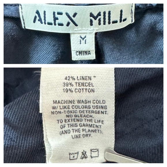 Alex Mill Linen, Tencel & Cotton Straight Leg Pants - Picture 8 of 12